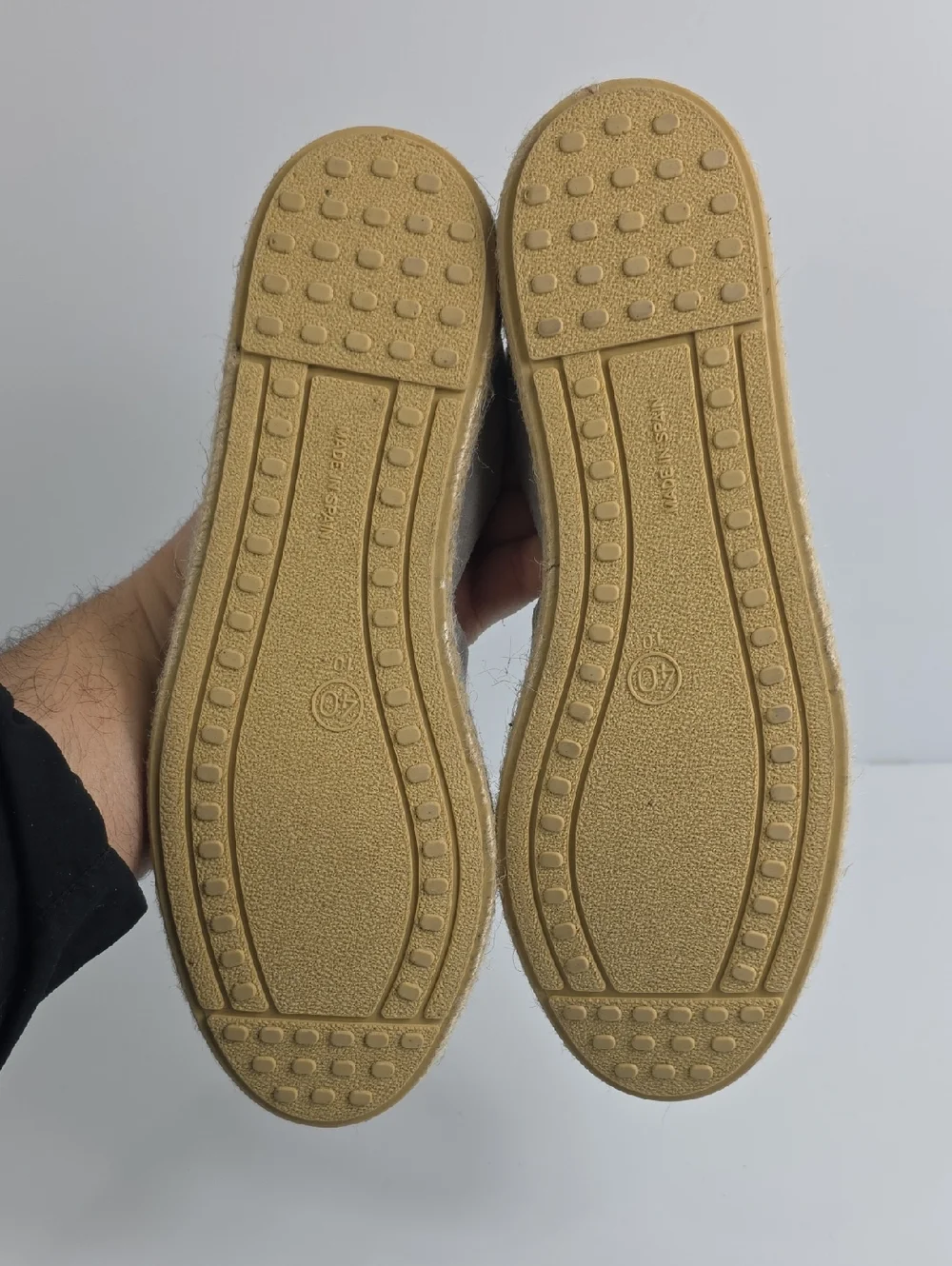Verbenas Espadrilles Carmen Serraje Suede Women's Shoes Size EU 40- US 10 🇪🇸